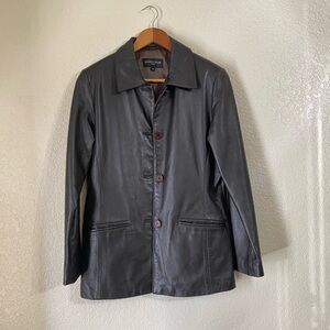 Premier Dark Brown leather Jacket